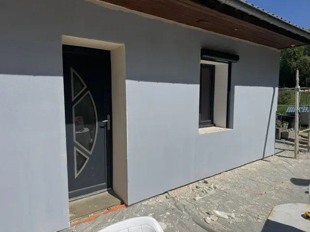 Sablage façade à Valgelon-La Rochette