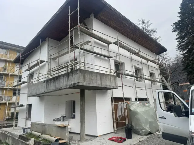 Joint de pierres façades à Valgelon-La Rochette